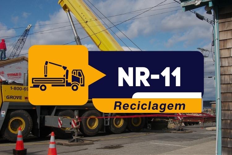 NR 11 – Operador de Guindaste Articulado – Reciclagem